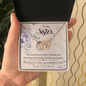Interlocking Hearts Necklace - Unbiological Sister