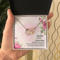 Interlocking Hearts Necklace - Sister