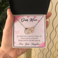 Interlocking Hearts Necklace - Dear Mom