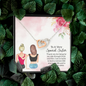 Interlocking Hearts Necklace - Special Sister