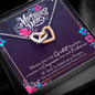 Interlocking Hearts Necklace - Sweet As A Flower