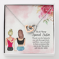 Interlocking Hearts Necklace - Special Sister