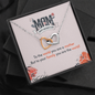 Interlocking Hearts Necklace - You Are The World