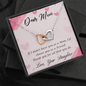 Interlocking Hearts Necklace - Dear Mom