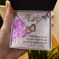 Interlocking Hearts Necklace- Little Sister