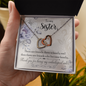 Interlocking Hearts Necklace - Unbiological Sister