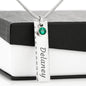 Birthstone Name Necklace - Happy Mother's Day