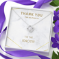 Love Knot Necklace - Thank You Gift For Bridal Party