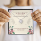 Love Knot Necklace - Thank You Gift For Bridal Party