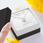 Love Knot Necklace - Thank You Gift For Bridal Party