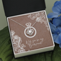 Love Knot Necklace - Bridesmaid Proposal