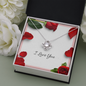 Love Knot Necklace Valentine Gift For Her