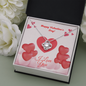 Love Knot Necklace Valentine's Gift for Her