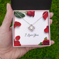 Love Knot Necklace Valentine Gift For Her