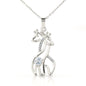 Graceful Love Giraffe Necklace Gift For Daughter