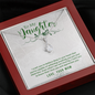 Alluring Beauty Necklace Gift for Daughter