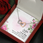 Interlocking Hearts Necklace - Sister