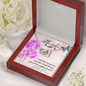 Interlocking Hearts Necklace- Little Sister