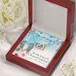 Interlocking Hearts Necklace - The sister of my soul