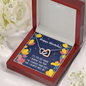 Interlocking Hearts Necklace - Sibling Birthday