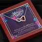 Interlocking Hearts Necklace - Sweet As A Flower