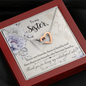 Interlocking Hearts Necklace - Unbiological Sister