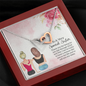 Interlocking Hearts Necklace - Special Sister