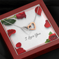Interlocking Heart Necklace