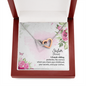 Interlocking Hearts Necklace - Sister