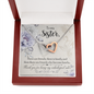 Interlocking Hearts Necklace - Unbiological Sister