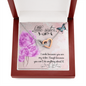 Interlocking Hearts Necklace- Little Sister