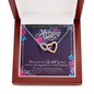 Interlocking Hearts Necklace - Sweet As A Flower