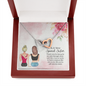 Interlocking Hearts Necklace - Special Sister
