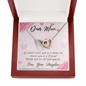Interlocking Hearts Necklace - Dear Mom