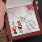Interlocking Hearts Necklace - Special Sister