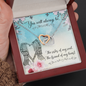 Interlocking Hearts Necklace - The sister of my soul