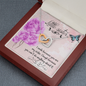 Interlocking Hearts Necklace- Little Sister