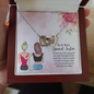 Interlocking Hearts Necklace - Special Sister