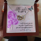 Interlocking Hearts Necklace- Little Sister