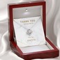 Love Knot Necklace - Thank You Gift For Bridal Party