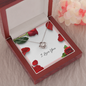 Love Knot Necklace Valentine Gift For Her