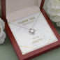 Love Knot Necklace - Thank You Gift For Bridal Party