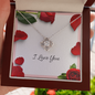 Love Knot Necklace Valentine Gift For Her
