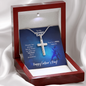 Cross Necklace For Fishing Dad