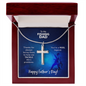 Cross Necklace For Fishing Dad