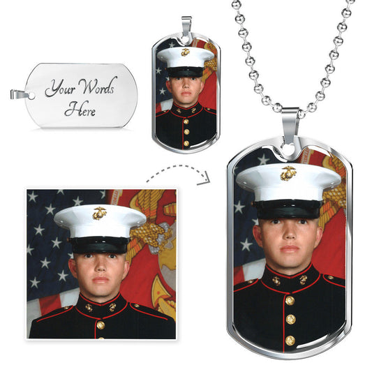 Personalized Dog Tag Chain For Him