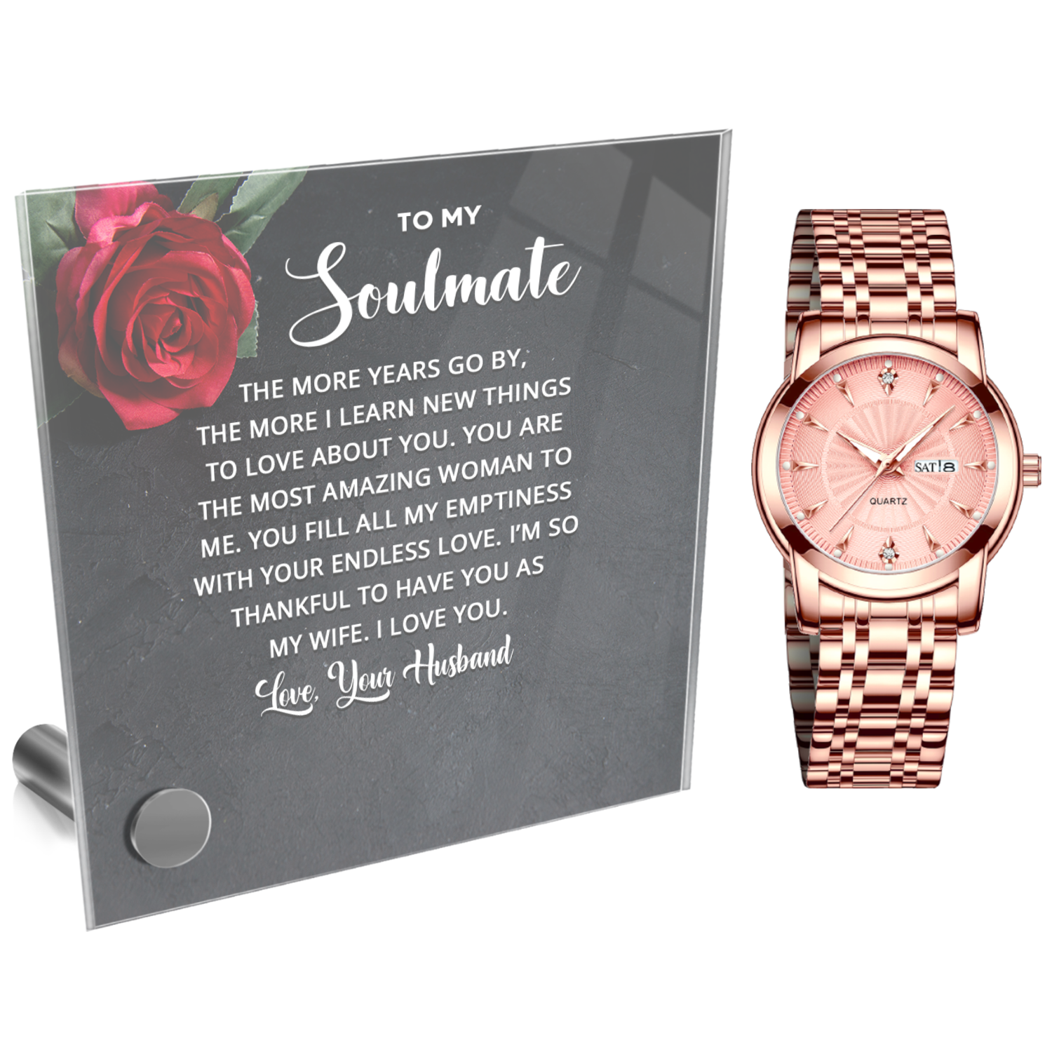 Watch gift message for hot sale husband