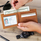Graphic Leather Wallet For Daddy - Always Carry My Love In Your Pocket