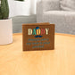 Graphic Leather Wallet For Daddy - Always Carry My Love In Your Pocket