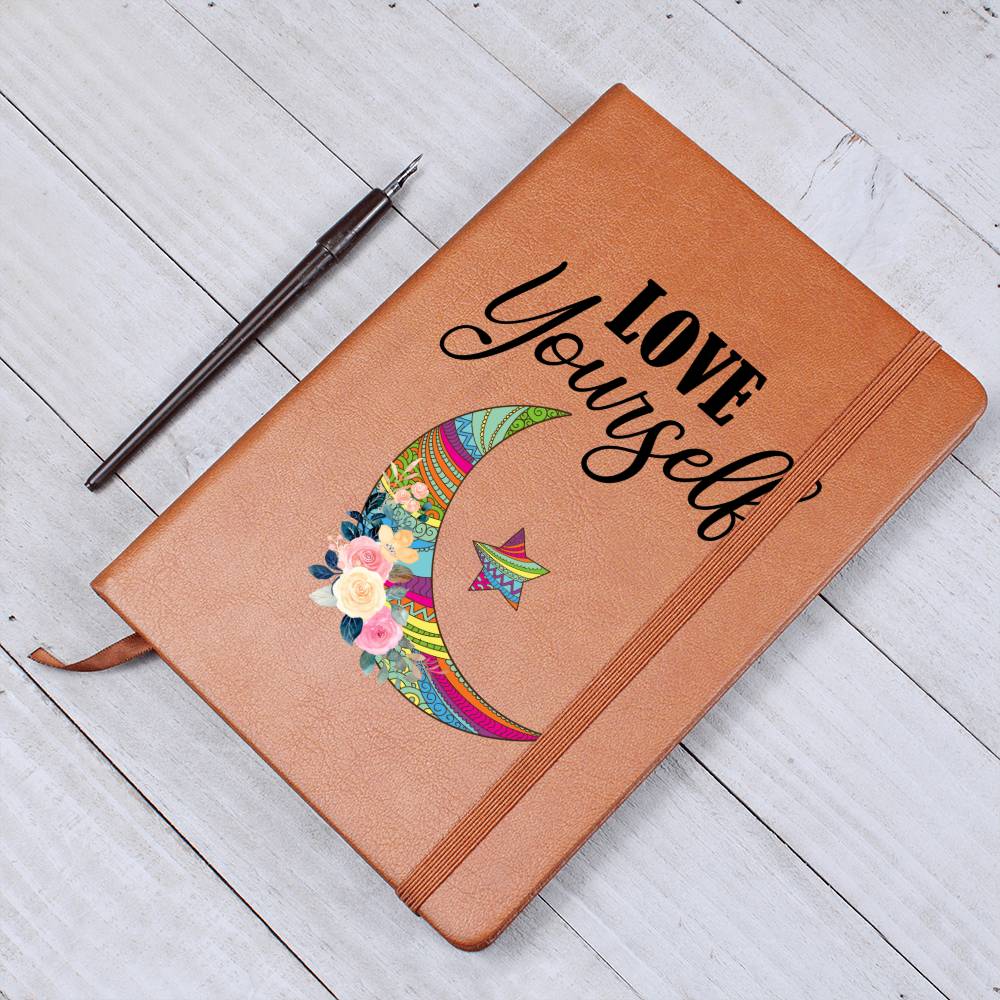 Vegan Leather Journal - Love Yourself